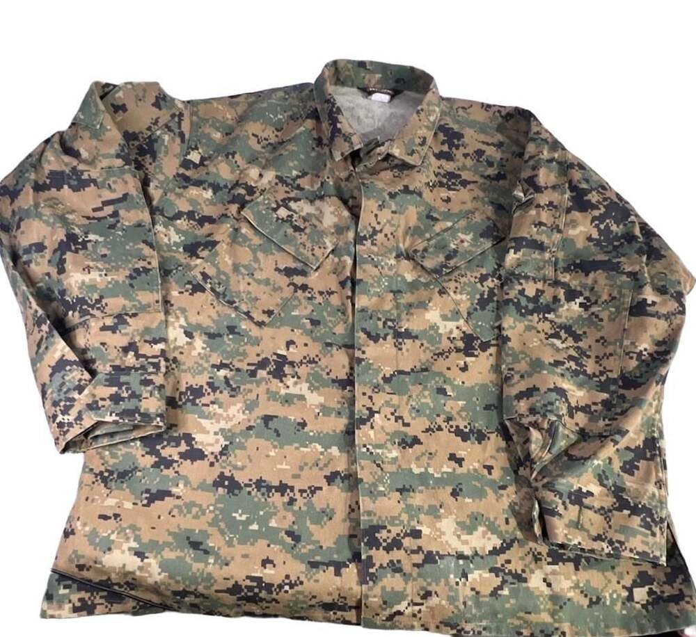 TRU-SPEC USMC Woodland MARPAT Digital Camo Combat Jacket Shirt